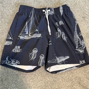 Nautical Navy Swim Shorts